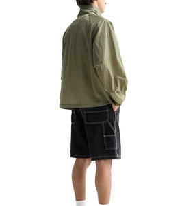 เสื้อแจ็คเก็ตกันลมไนลอนแฟชั่นใหม่สำหรับผู้ชาย ระบายอากาศได้ดี ไซส์ใหญ่ สวมใส่สบาย น้ำหนักเบา ขายส่ง - Product Image 1
