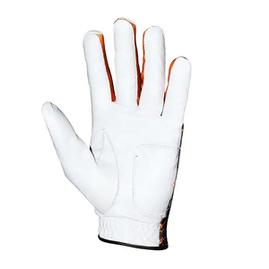 Gants de golf professionnels en cuir véritable, respirants, légers, avec sangle de poignet réglable, pour main droite, antidérapants, fermeture auto-agrippante, pour la salle de sport - Product Image 5
