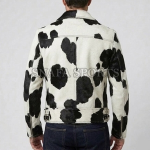 Premium Quality Finished Sheep Skin <b>Leather</b> Windproof Waterproof Eco-Friendly Breathable Hair on <b>Leather</b> <b>Jackets</b> - Product Image 2