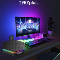 T95Z Plus 8K HDR 3D Android 12 Smart TV Box 4GB 32/64GB ROM Allwinner H618 Quad Core WiFi6 BT 5.0 Pemutar Media Berkinerja Tinggi