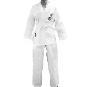 Uniforme de Karate Personalizado al por Mayor, 100% Algodón, Duradero, OEM ODM, Prenda de Artes Marciales, Estilo Regular, para Deportes - Product Image 1