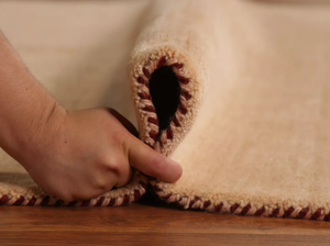 พรมขนสัตว์สีเทาแบบหนา 12 มม. บุอย่างดี เป็นมิตรกับสิ่งแวดล้อม หรูหรา กันลื่น สำหรับห้องนั่งเล่น เด็ก โรงแรม สำนักงาน ห้องละหมาด และบาร์ - Product Image 5