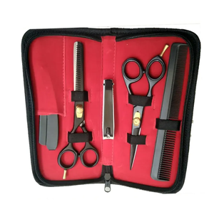 Kit de ciseaux à effiler professionnels en acier inoxydable à lame tranchante pour la coupe de cheveux, outils de salon ARISTON INTERNATIONAL à vendre - Product Image 6