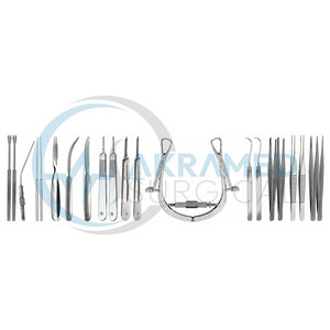 Ensemble d'instruments pour thyroïdectomie de 73 pièces, en acier inoxydable, kit de chirurgie générale ORL, certifié CE, outils chirurgicaux réutilisables - Product Image 6