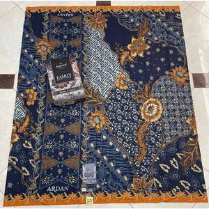 Sarong Indonesio Ardan Batik Lasem para Hombre, Transpirable, de Rayón, Hecho a Mano, Elegante, con Patrón Sólido, para Bodas, Oración, Todas las Temporadas - Product Image 5