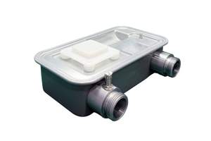 Compteur de gaz à diaphragme, corps en aluminium, double port, mesure de débit de précision 0-7,2 m/h, personnalisable |   Fabrication OEM personnalisée - Product Image 3