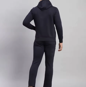 ชุดฮู้ดดี้และกางเกงจ็อกเกอร์ผ้าฟลีซคอตตอนหนาน้ำหนักมาก รุ่นโอเวอร์ไซส์สั่งทำพิเศษสำหรับผู้ชาย ปี 2025 - Product Image 4