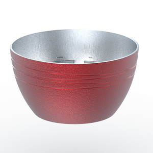 Cuenco de mesa de plástico ABS de 30,6x18cm, acabado de grano texturizado extragrande, ideal para bodas y decoración al por menor - Product Image 1