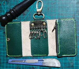 Regalos de Moda, Organizador de Llaves, Estuche de Cuero con Hebilla para Llaves, Llavero para Coche, para Hombres y Mujeres - Product Image 1