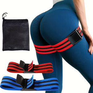 Bandas Elásticas de Restricción del Flujo Sanguíneo de Liberación Rápida para Brazos, Piernas y Glúteos - Bandas de Resistencia de Oclusión de Poliéster para Entrenamiento - Product Image 4