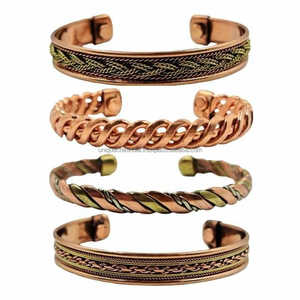 Custom Copper <b>Bangles</b> Handmade Copper Bracelet Pure Solid Copper <b>Bangle</b> in Best Price - Product Image 3