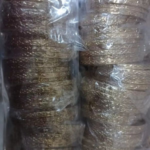 Rawat Handicrafts-Pulsera de moda hecha a mano, brazaletes de cuentas de semillas de estilo indio, joyería Boho de latón, hippie - Product Image 1