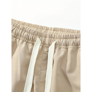 Pantalon de jogging cargo pour homme, style streetwear, molleton épais, coupe ample, multi-poches, en coton, personnalisable - Product Image 3