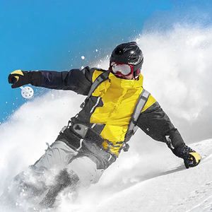 Mitaines d'hiver extra chaudes pour hommes et femmes, mitaines de snowboard avec logo personnalisé, vente en gros, mitaines de ski et de snowboard imperméables - Product Image 6