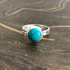 Designer <b>Turquoise</b> Fashion <b>Ring</b> 3.8 Grams - Product Image 1