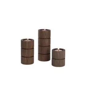 Wooden Handmade Eco-Friendly Durable Candle Stand Holder Home Decor Votive Candle Holder Modern Style Table <b>Top</b> Lighting - Product Image 2