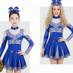 Uniformes de Animadoras al por Mayor para Niños y Adultos, Uniformes de Animadoras Gladiadoras, Uniformes de Animadoras en Stock - Product Image 4