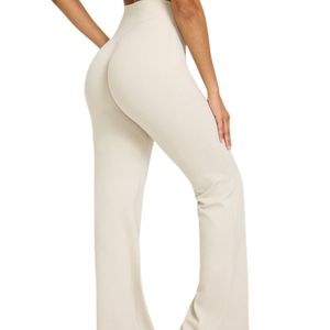 Custom Women Flare Yoga Pants High Waist Stretch Fitness Leggings <b>Bell</b> Bottom Gym Wear OEM ODM Activewear Supplier - Product Image 2
