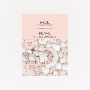 Mascarilla facial coreana Embiel Pearl Intensive Mask Sheet, 10 unidades, mascarilla facial coreana, mascarilla en lámina, mascarilla facial - Product Image 4