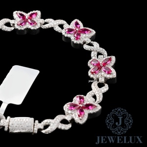 Hot Selling Moissanite Diamond Tennis <b>Bracelet</b> Luxury Jewelry for Engagement Anniversary Gift Available for Worldwide Supply - Product Image 2