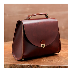 Trendy Faux Leather <b>Handbag</b> For Women With ZIP Closure Two <b>Handles</b> Stylish Shoulder Bag For Shopping Travel Party And Daily Wear - Product Image 6