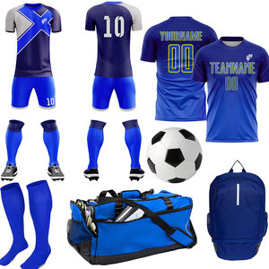 Equipaciones de fútbol de diseño avanzado con tela ligera para mayor velocidad y el mejor rendimiento. - Product Image 1