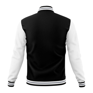Chaqueta Varsity de Lona Moderna para Hombre, Estilo Urbano, Secado Rápido, Reversible, Resistente al Viento, Transpirable, para Invierno, Personalizable - Product Image 3