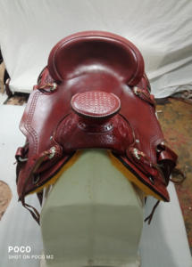 Selle de cheval Wade en cuir véritable Western Pleasure Roping Ranch Wade pour l'équitation Ranching en vrac - Product Image 4