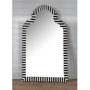 Handmade Luxury Wall Mirror with Natural Bone Inlay Elegant Interior Accent Piece - Product Image 6
