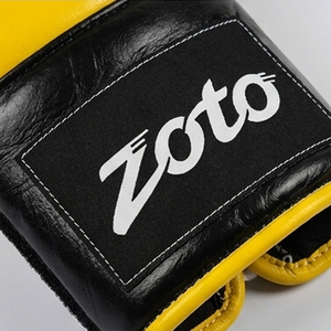 Gants de boxe en cuir pour enfants, avec lacets, pour jeunes et juniors, pour compétition, sparring et entraînement, avec protection du pouce - Product Image 4