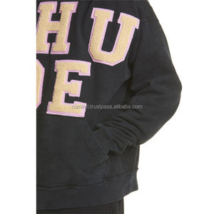 เสื้อฮู้ดแบบมีน้ำหนักมากสำหรับทุกเพศพร้อมซับในผ้าฟลีซนุ่มเหมาะสำหรับกิจกรรมกลางแจ้งในฤดูหนาวและสไตล์สตรีทแวร์ที่อบอุ่นทุกวัน - Product Image 4