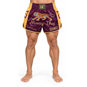 กางเกงมวยไทยสั่งทำสไตล์ไทย พร้อมโลโก้ กางเกง MMA กางเกงมวยสากล ผลิตในปากีสถาน สำหรับขายออนไลน์ - Product Image 2