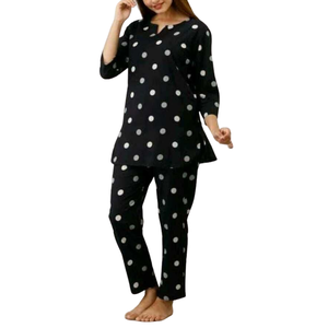 Camisón Largo de Algodón 100% para Mujer, Estilo Boyfriend, Ropa de Dormir, Fabricante OEM, Proveedor al por Mayor - Product Image 2