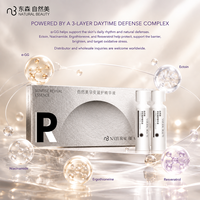 Produits de soin du visage Natural Beauty, Essence Sunrise Revival, 7 flacons, sérum hydratant pour le visage, niacinamide, acide hyaluronique