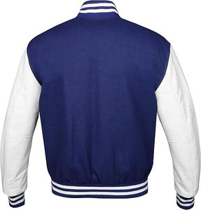 Blouson universitaire personnalisé pour hommes et femmes, coupe oversize, haute qualité, style streetwear 2025 - Product Image 5