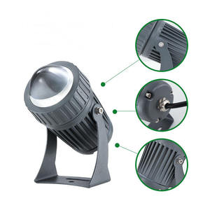 Projecteur LED COB étanche IP65 à piquet pour jardin, AC85-265V, en aluminium, avec télécommande, pour arbres, allées et jardins - Product Image 2