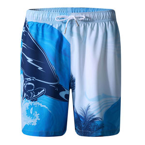Hot Selling <b>Men</b> Beach Wear <b>Trunks</b> Featherlight Stretch Eco-Friendly Quick Dry Drawstring Closure <b>for</b> Island Strolls <b>for</b> Pools - Product Image 5