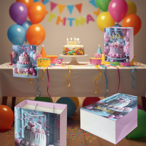 Fournitures de décoration de gâteaux 12U BOLSA DE REGALO (Sac cadeau) pour des présentations parfaites - Product Image 2