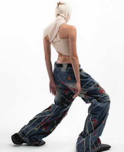 <b>Wholesale</b> Acid Wash <b>Sweatpants</b> High Quality Men's <b>Sweatpants</b> With Pockets Custom Logo Sweat Pants for Men - Product Image 5