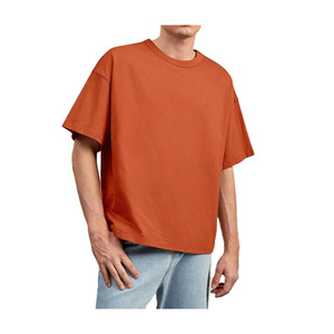 Camiseta <span class=keywords><strong>Negra</strong></span> Extra Grande para Hombre, Cuello Redondo, Algodón Premium, Corte Holgado, Estilo Urbano Informal, <span class=keywords><strong>Ropa</strong></span> de Calle - Product Image 2