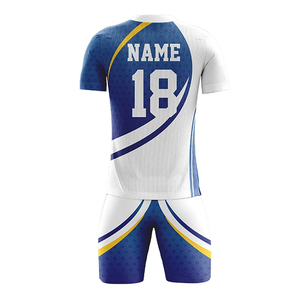 ชุดฟุตบอลสไตล์ฝรั่งเศสเสื้อเจอร์ซีย์ทีมฟุตบอลฝรั่งเศสแบบทันสมัยน้ำหนักเบาทนทานออกแบบได้ตามต้องการ - Product Image 3
