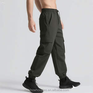 Pantalones Deportivos Personalizables de Alta Calidad para Hombre/Mujer, de Lona y Poliéster, Estilo Vintage Oscuro, Ecológicos, Antiarrugas, de Secado Rápido, para Primavera - Product Image 3