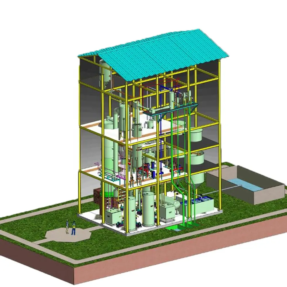 Palm Oil Production Line Palm Oil Refinery and Fractionation Plant Palm Oil Processing Plant