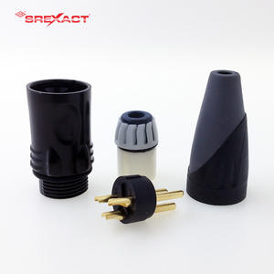 Connecteur de câble audio XLR 3 broches, étanche, avec coque noire - Product Image 6