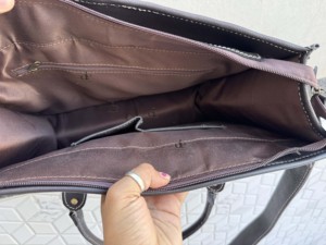 Bolso de Mano de Piel de Vaca Auténtica para Mujer, Bolso de Cuero Elegante para Tallar el Pelo, Bolsos de Mano para Multiusos, Novedad - Product Image 6