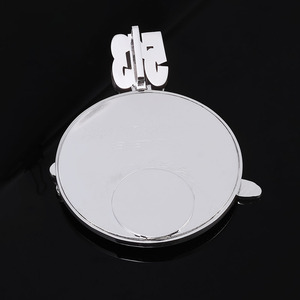 จี้เพชรเพาะเลี้ยงสำหรับผู้ชาย เงินแท้ 925 รุ่น 513 Los Angeles Script Iced Out - Product Image 2
