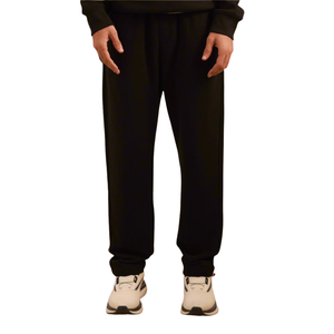 Pantalon Homme en Toile Polaire Coupe Droite Épaisse avec Taille Élastique et Cordon de Serrage Imperméable Confortable pour Tenue Quotidienne Formelle - Product Image 1