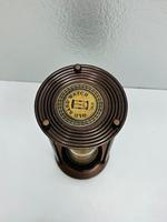 Reloj de Arena de Aluminio con Acabado en Cobre de 8'' con Diseño 3D de Ángel Animal |   Pie Decorativo Vintage para Mesa de Graduación