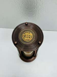 Reloj de Arena de Aluminio con Acabado en Cobre de 8'' con Diseño 3D de Ángel Animal |   Pie Decorativo Vintage para Mesa de Graduación - Product Image 4