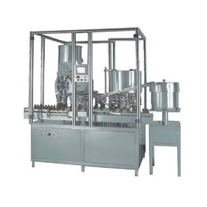 Machine de remplissage et de bouchage automatique rotative écologique 16×8 pour poudre de sirop sèche, pour un conditionnement hygiénique et un dosage précis de la poudre - Product Image 1